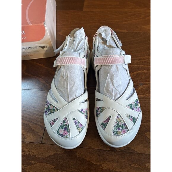 Easy Spirit Esplash Women's Water-Resistant Sport Sandals White Floral NEW 9.5 M - Picture 5 of 7